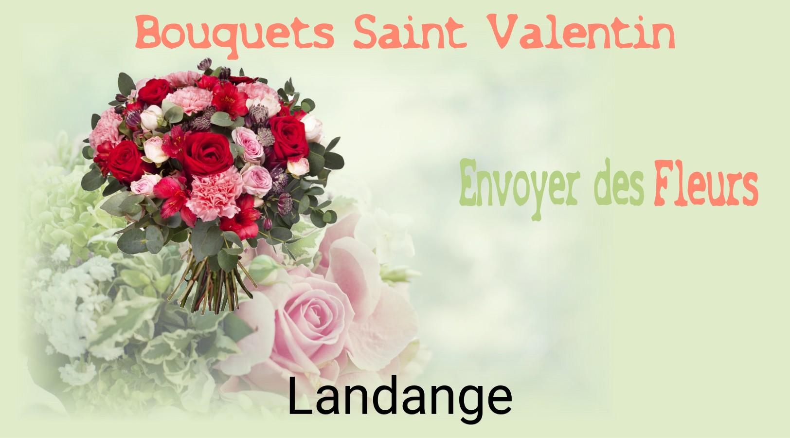 Roses de Saint-Valentin livrées à Landange
